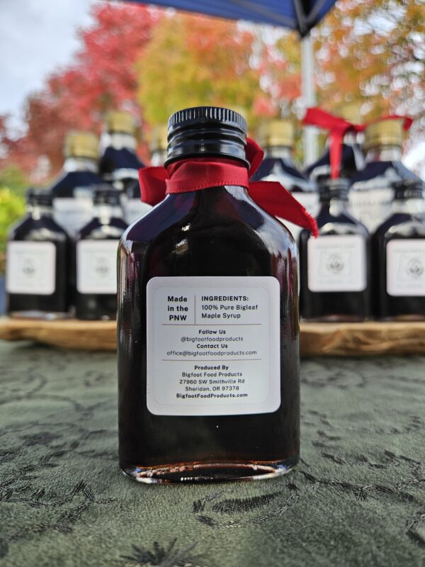 2025 Bigleaf Maple Syrup 50ml (1.6oz) - Image 3