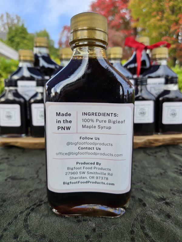 2025 Bigfoot Bigleaf Maple Syrup 200ml (6.7oz) - Image 3