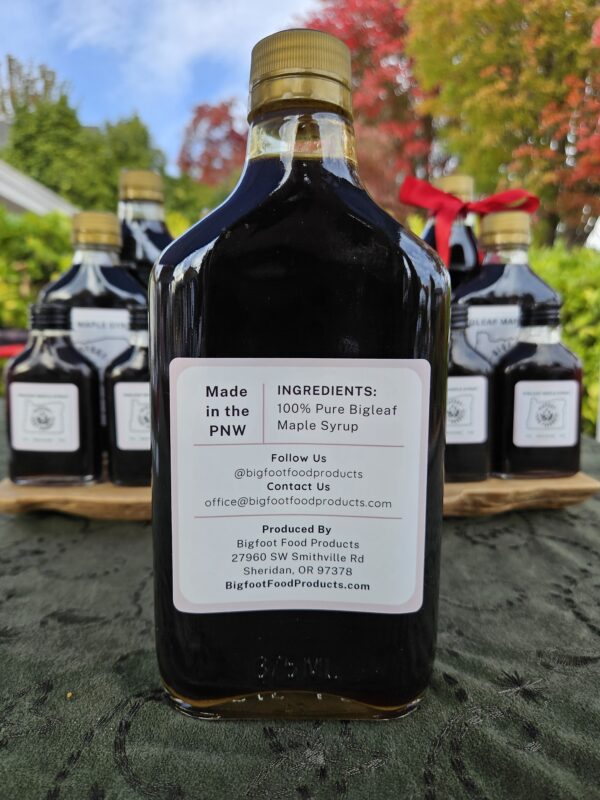2025 Bigfoot Bigleaf Maple Syrup 375ml (12.6oz) - Image 3